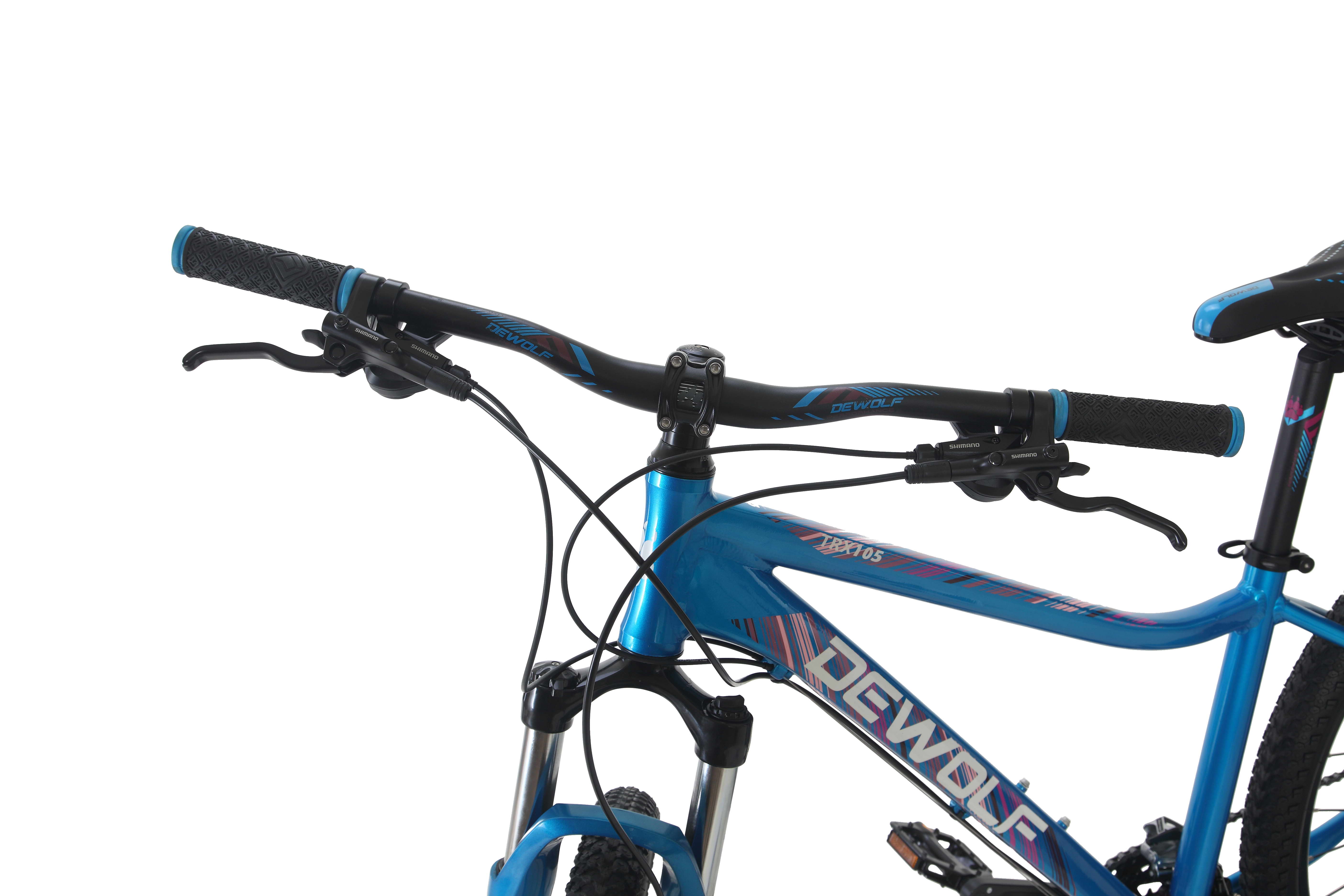 Велосипед Dewolf TRX 105, размер: 18, светло-голубой металлик
