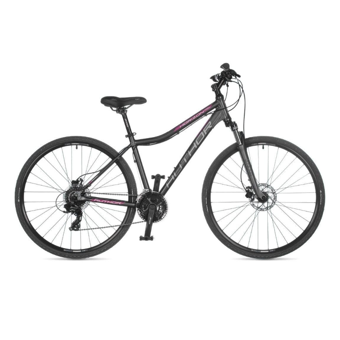Велосипед Author Horizon ASL 17" (22) серый/розовый