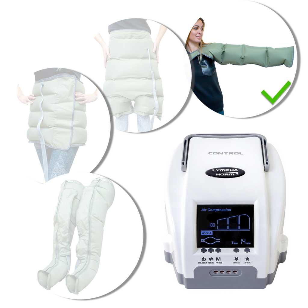 Лимфодренажный аппарат LymphaNorm Control + манжета для рук