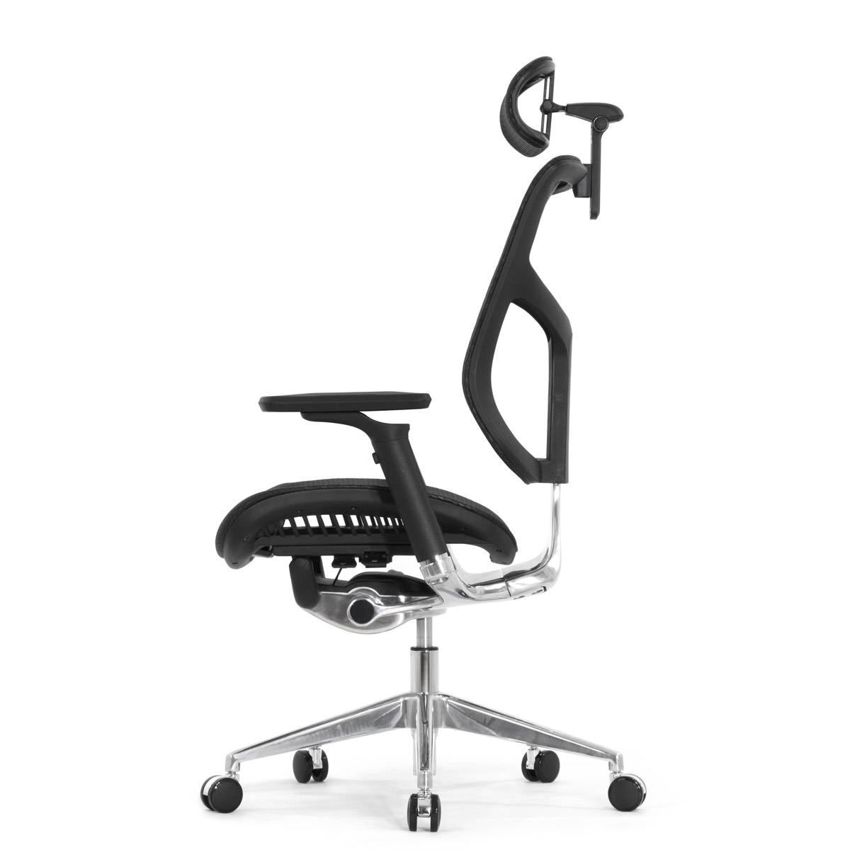 Эргономичное кресло Falto Star 2 (подлокотники 6D (360), сетка, чёрный)