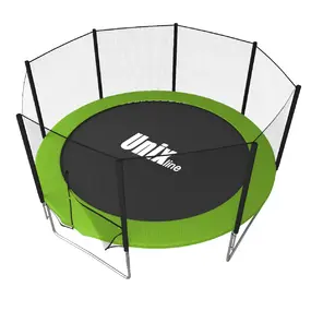 Батут UNIX line Simple 10 ft Green, внешняя сетка