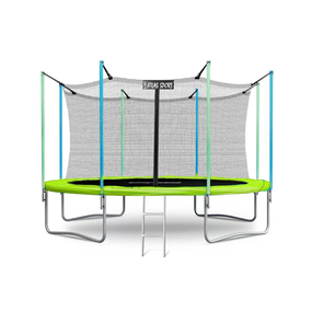 Батут Atlas Sport 435 см (14 ft) с внутренней сеткой, Green