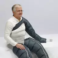 Лимфодренажный аппарат Doctor Life Mark 400 (2 манжеты для ног, 1 манжета на талию,1 манжета для руки)