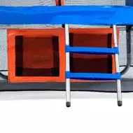 Батут DFC Jump Basket 6 ft внутренняя сетка, лестница (183 cм)