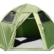 Палатка Лотос 5 Мансарда + Внутренняя палатка + Пол влагозащитный + Стойки