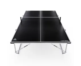 Теннисный стол DFC Tornado Home Compact для помещения, черный, складной