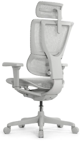 Эргономичное кресло Falto IOO Ultra (наклон вперёд, сетка, серый)