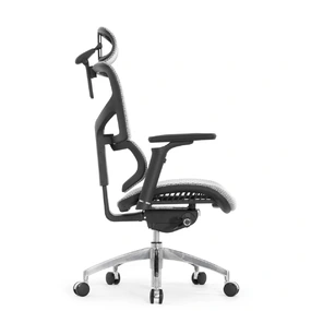 Эргономичное кресло Falto Sail Art 2 (подлокотники 6D (360), сетка, каркас чёрный, белый)