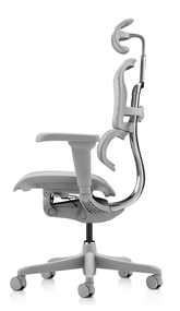 Эргономичное кресло Falto Ergohuman 2 Ultra (наклон вперёд, сетка, серый)