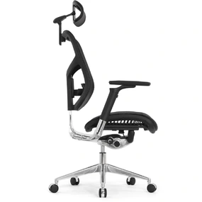 Компьютерное кресло Falto Star Ergo 2 (2D поясничный упор, подлокотники 6D (360), сетка, чёрный)