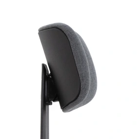 Эргономичное кресло Falto Rookie Plus (поворот спинки, ткань, каркас чёрный, тёмно-серый)